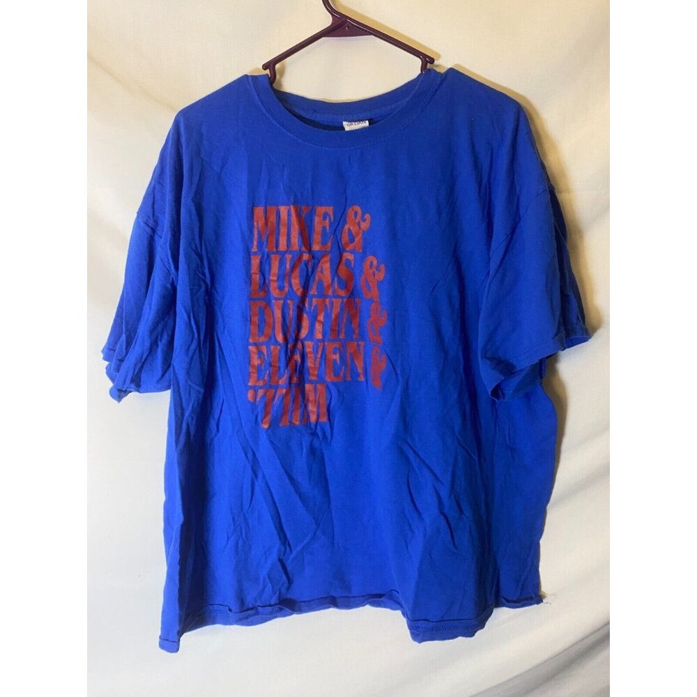 Stranger Things Original Season t-shirt shirt Size 2X blue short sleeve Mens XXL
